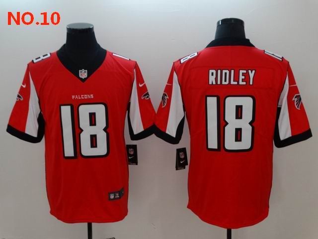 Men's Atlanta Falcons 18 Calvin Ridley Jesey NO.10;